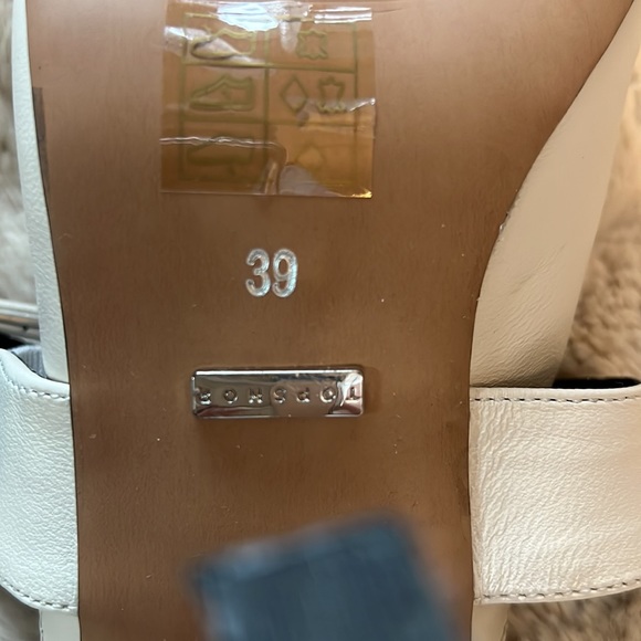 TOPSHOP Ivory Mules With Buckles size 39 - Picture 8 of 9